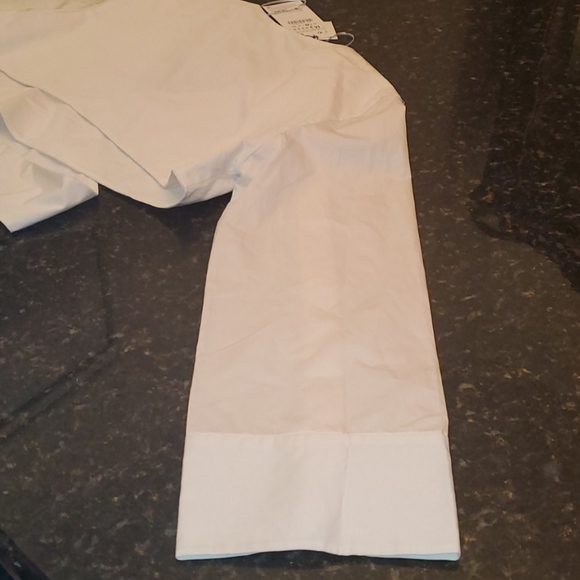 Zara Cutout Wrap Around Crop Top White Medium - Picture 8 of 8